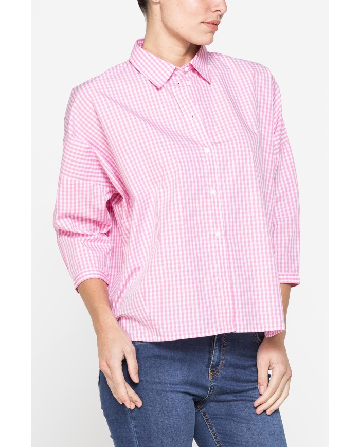 CAMICIA OVERSIZE  IN COTONE