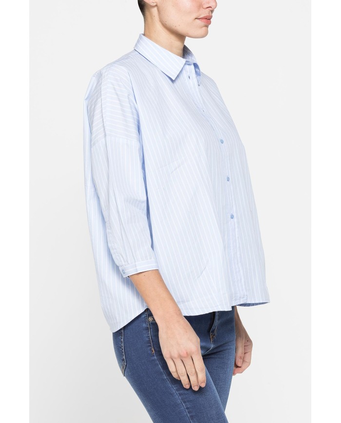CAMICIA OVERSIZE  IN COTONE