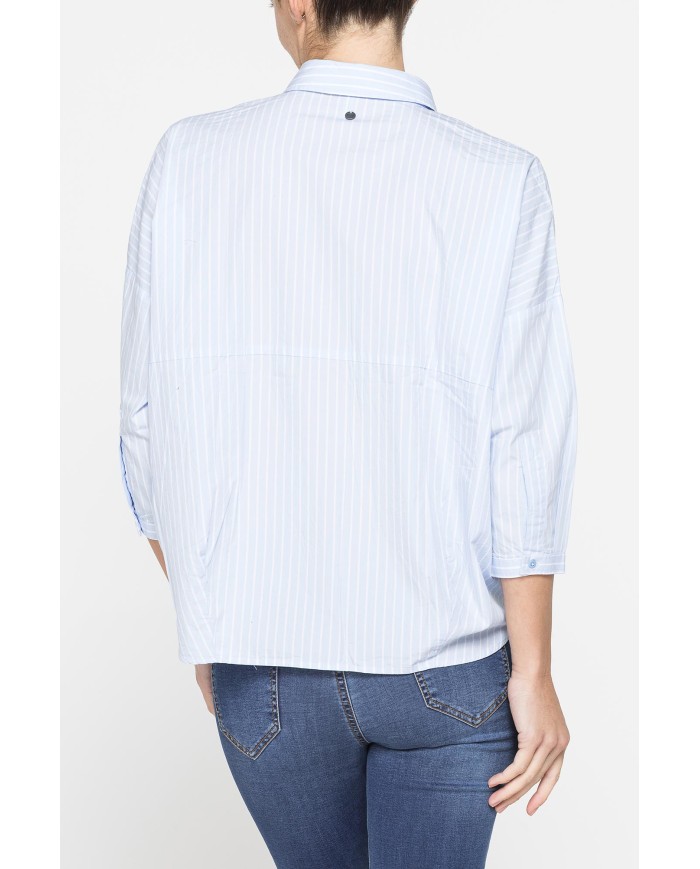 CAMICIA OVERSIZE  IN COTONE