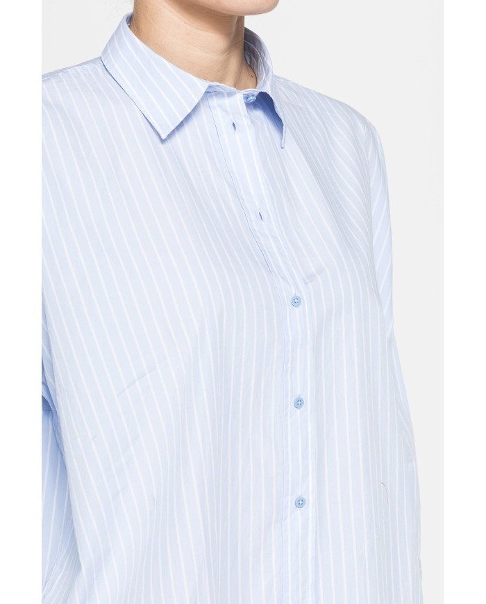 CAMICIA OVERSIZE  IN COTONE
