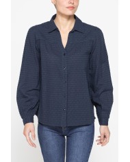 CAMICIA AMPIA IN VOILE DI COTONE