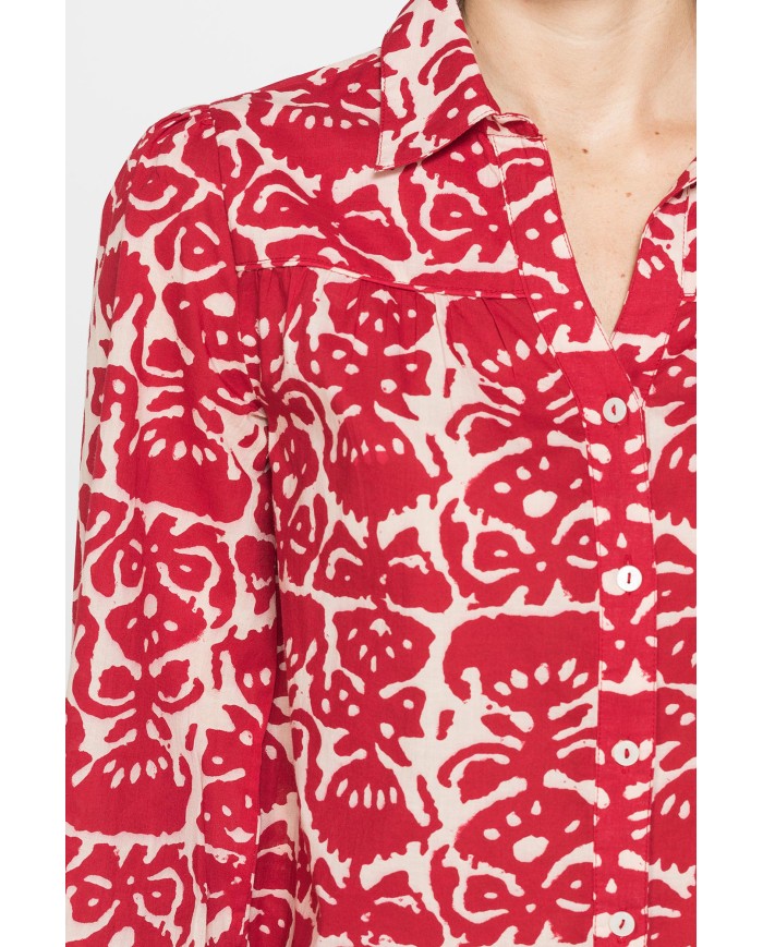 CAMICIA AMPIA IN VOILE DI COTONE