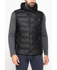 GIUBBINO SMANICATO IN TESSUTO SPALMATO