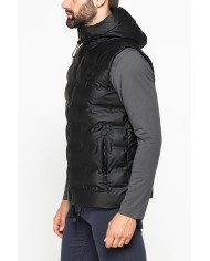 GIUBBINO SMANICATO IN TESSUTO SPALMATO