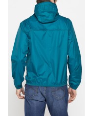 GIUBBINO ANTIVENTO TASCABILE CON ZIP E CAPPUCCIO