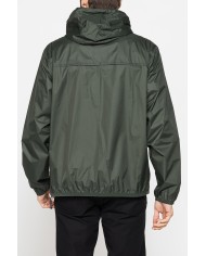 GIUBBINO ANTIVENTO TASCABILE CON ZIP E CAPPUCCIO