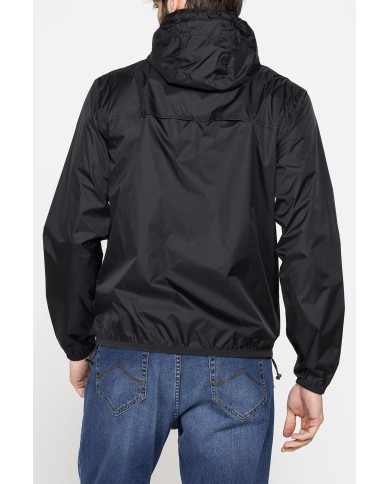 GIUBBINO ANTIVENTO TASCABILE CON ZIP E CAPPUCCIO