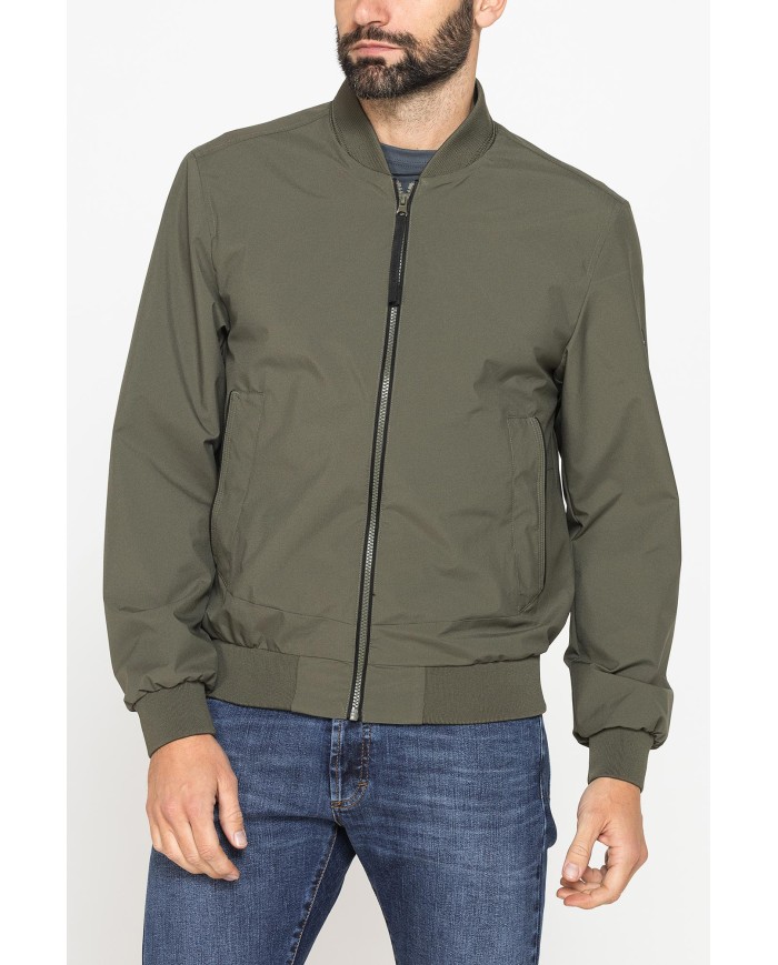 GIUBBINO CON ELASTICO IN VITA E COLLETTO IN COSTINA