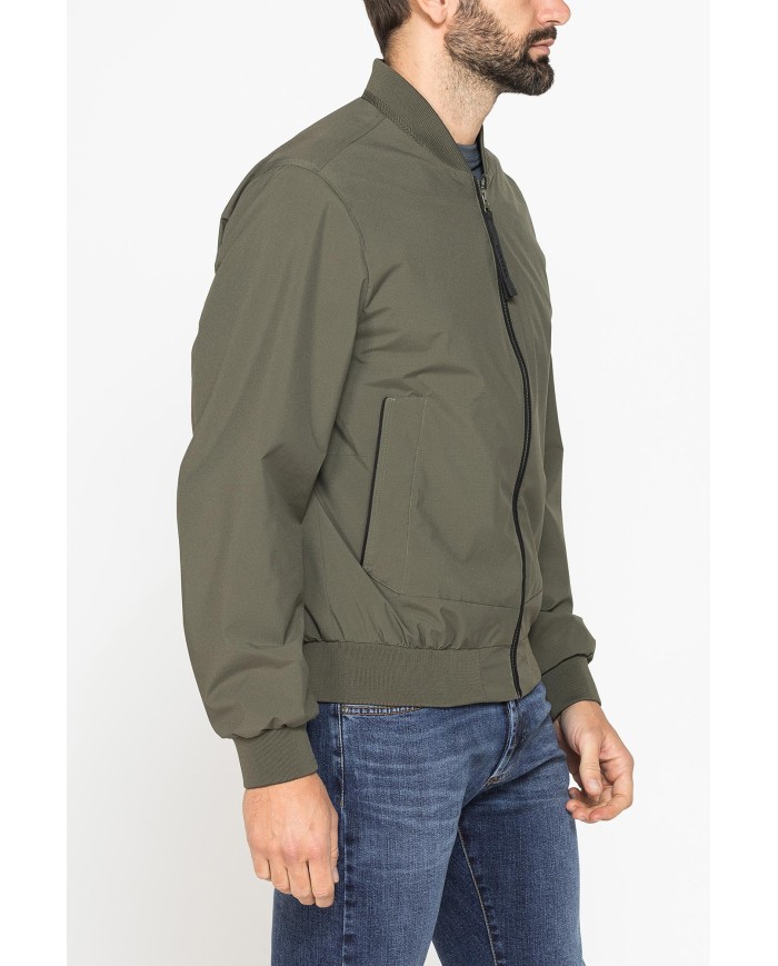 GIUBBINO CON ELASTICO IN VITA E COLLETTO IN COSTINA