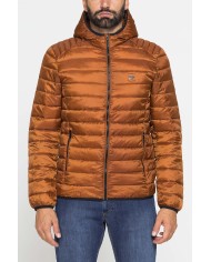 PIUMINO ULTRALEGGERO IN RIPSTOP CON CAPPUCCIO