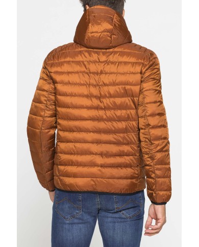 PIUMINO ULTRALEGGERO IN RIPSTOP CON CAPPUCCIO