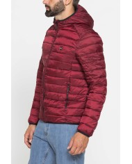 PIUMINO ULTRALEGGERO IN RIPSTOP CON CAPPUCCIO