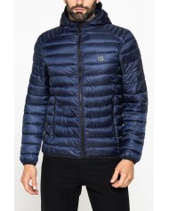 PIUMINO ULTRALEGGERO IN RIPSTOP CON CAPPUCCIO