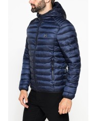 PIUMINO ULTRALEGGERO IN RIPSTOP CON CAPPUCCIO