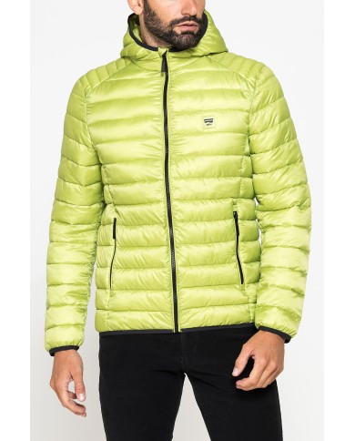 PIUMINO ULTRALEGGERO IN RIPSTOP CON CAPPUCCIO