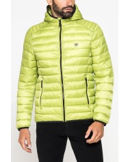 PIUMINO ULTRALEGGERO IN RIPSTOP CON CAPPUCCIO