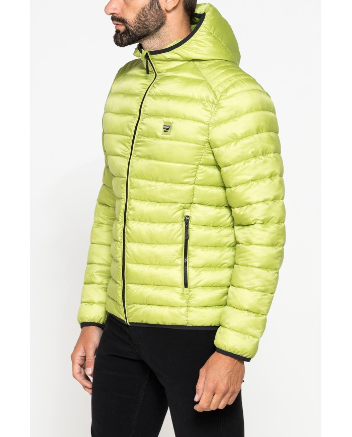 PIUMINO ULTRALEGGERO IN RIPSTOP CON CAPPUCCIO