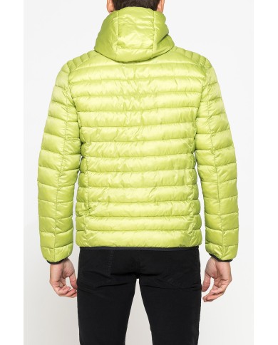 PIUMINO ULTRALEGGERO IN RIPSTOP CON CAPPUCCIO