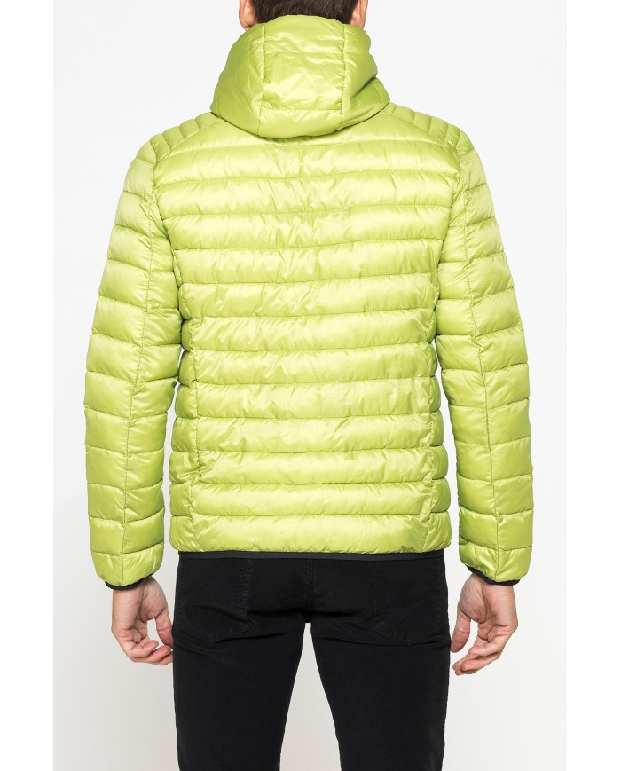 PIUMINO ULTRALEGGERO IN RIPSTOP CON CAPPUCCIO