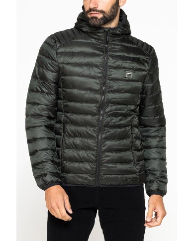 PIUMINO ULTRALEGGERO IN RIPSTOP CON CAPPUCCIO