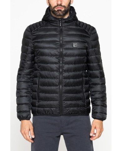 PIUMINO ULTRALEGGERO IN RIPSTOP CON CAPPUCCIO