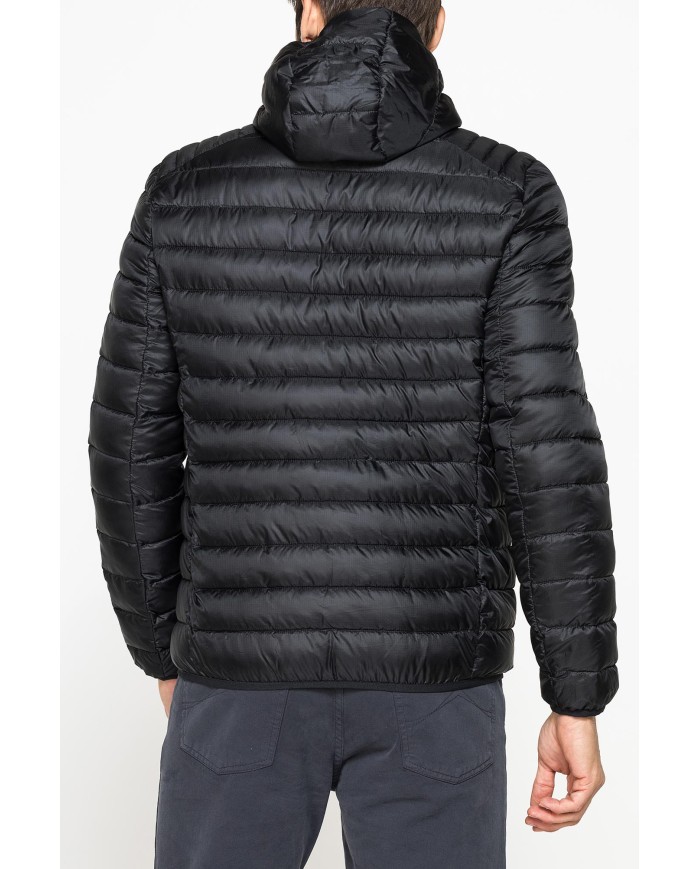 PIUMINO ULTRALEGGERO IN RIPSTOP CON CAPPUCCIO