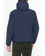 GIUBBOTTO IN TESSUTO TECNICO IMBOTTITO CON CAPPUCCIO