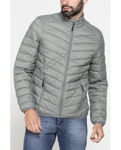 GIUBBINO MANICA LUNGA ULTRA LIGHT - TESSUTO ED IMBOTTITURA IN MATERIALE  RICICLATO