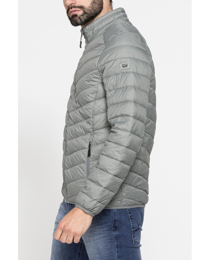 GIUBBINO MANICA LUNGA ULTRA LIGHT - TESSUTO ED IMBOTTITURA IN MATERIALE  RICICLATO