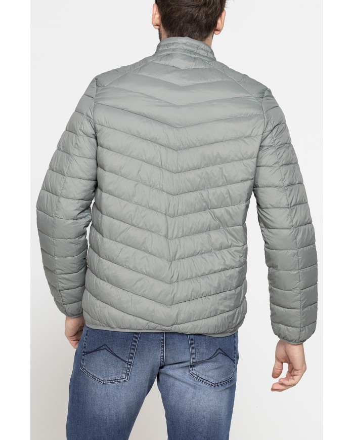 GIUBBINO MANICA LUNGA ULTRA LIGHT - TESSUTO ED IMBOTTITURA IN MATERIALE  RICICLATO