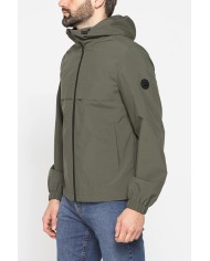 GIACCA ANTIVENTO CON RIFINITURE GOMMATE