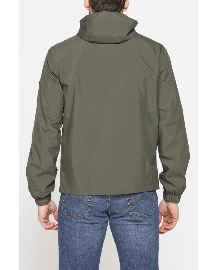 GIACCA ANTIVENTO CON RIFINITURE GOMMATE