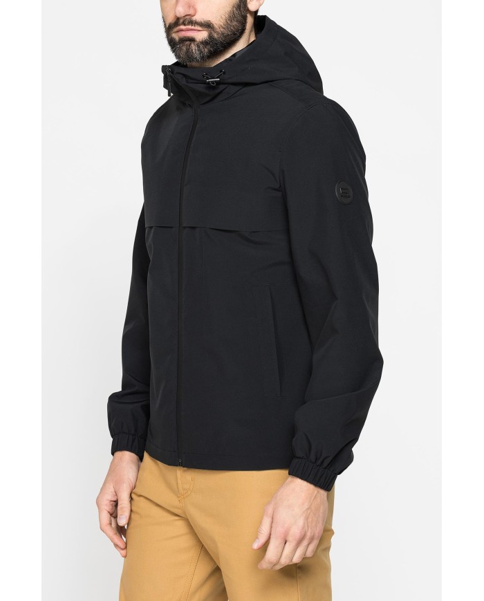 GIACCA ANTIVENTO CON RIFINITURE GOMMATE