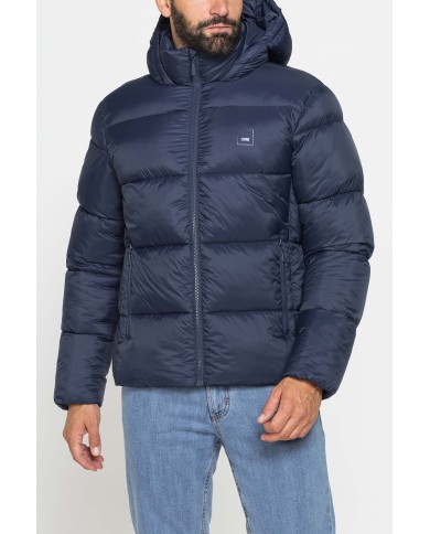 GIUBBOTTO IMBOTTITO CON CAPPUCCIO E ZIP FRONTALE