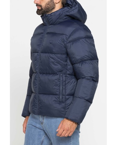 GIUBBOTTO IMBOTTITO CON CAPPUCCIO E ZIP FRONTALE