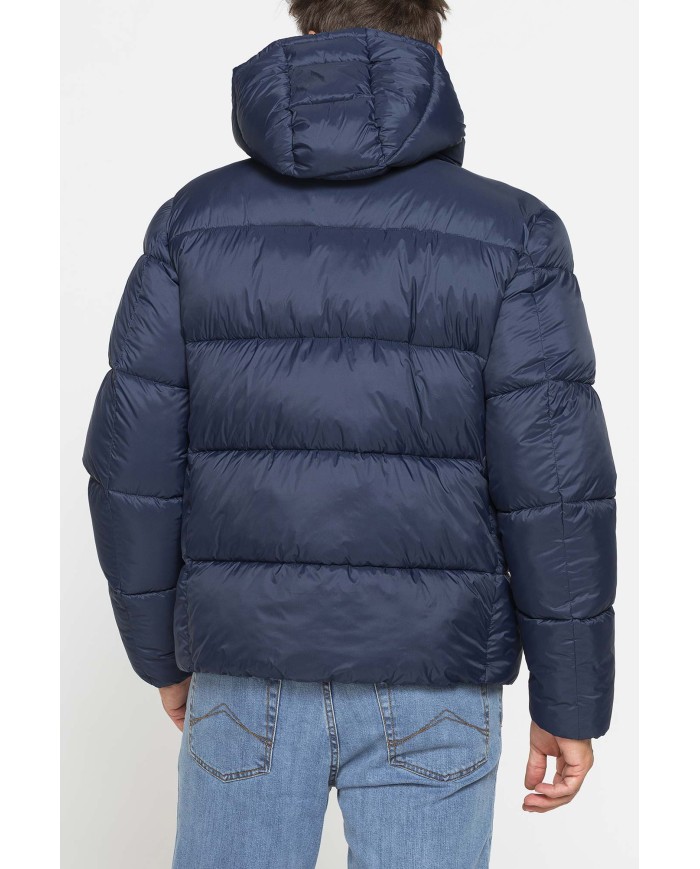 GIUBBOTTO IMBOTTITO CON CAPPUCCIO E ZIP FRONTALE