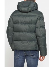 GIUBBOTTO IMBOTTITO CON CAPPUCCIO E ZIP FRONTALE