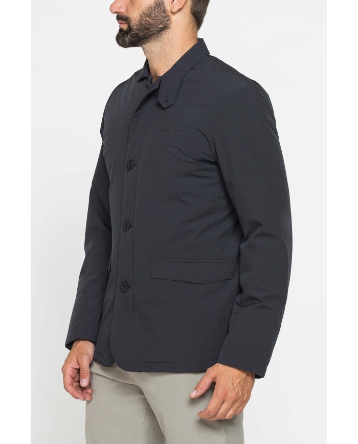 GIACCA CLASSICA IN TESSUTO TECNICO ELASTICIZZATO