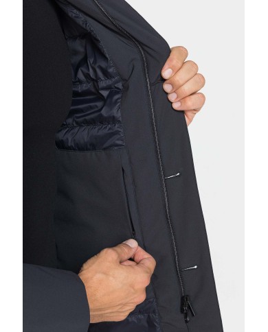 GIACCA CLASSICA IN TESSUTO TECNICO ELASTICIZZATO