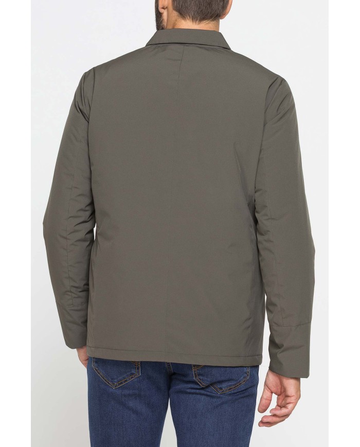 GIACCA CLASSICA IN TESSUTO TECNICO ELASTICIZZATO