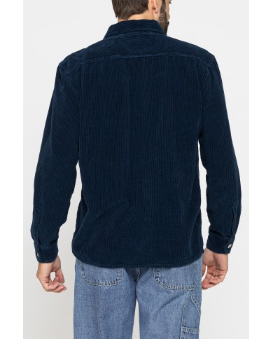 GIACCA CAMICIA COMFORT FIT IN VELLUTO LEGGERO 250 R