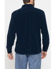 GIACCA CAMICIA COMFORT FIT IN VELLUTO LEGGERO 250 R