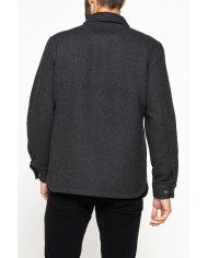 GIACCA CAMICIA IN TESSUTO PESANTE SFODERATO