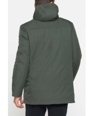 GIUBBINO LUNGO IMBOTTITO CON CAPPUCCIO