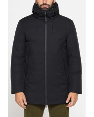 GIUBBINO LUNGO IMBOTTITO CON CAPPUCCIO