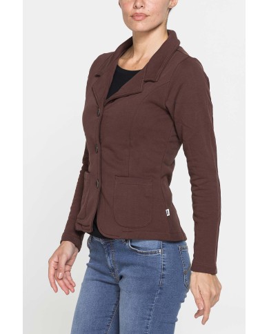 GIACCA IN FRENCH TERRY VESTIBILITA' REGOLARE GIACCA IN FRENCH TERRY VESTIBILITA' REGOLARE