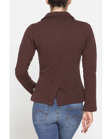 GIACCA IN FRENCH TERRY VESTIBILITA' REGOLARE GIACCA IN FRENCH TERRY VESTIBILITA' REGOLARE