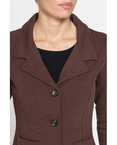 GIACCA IN FRENCH TERRY VESTIBILITA' REGOLARE GIACCA IN FRENCH TERRY VESTIBILITA' REGOLARE