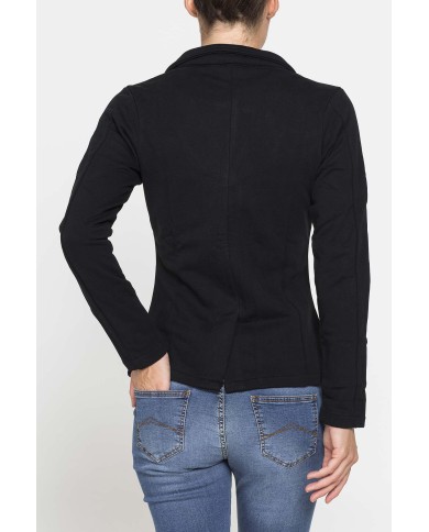 GIACCA IN FRENCH TERRY VESTIBILITA' REGOLARE GIACCA IN FRENCH TERRY VESTIBILITA' REGOLARE