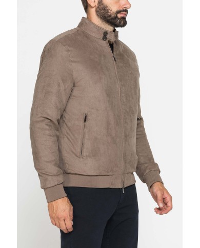 BOMBER IN ECOPELLE SCAMOSCIATA